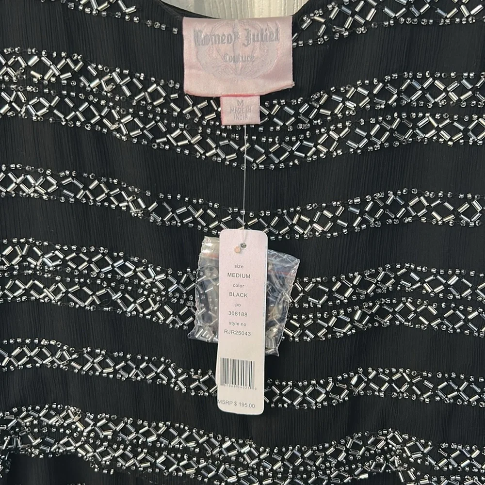 Romeo and Juliet Couture Black Dress - Picture 2 of 6